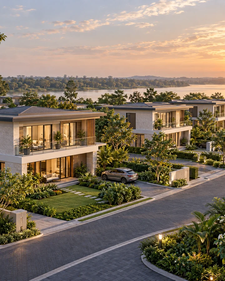Embassy Riverine project exterior reference image